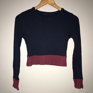 Abercrombie crop sweater